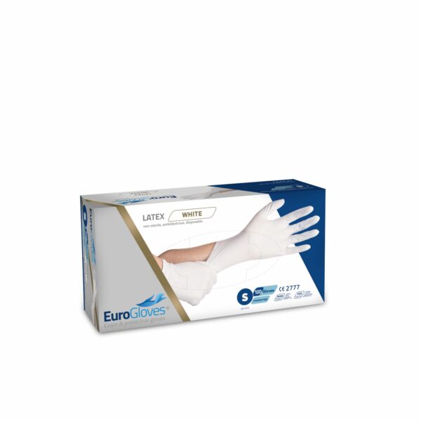 Eurogloves - Handschoenen - Latex  - Wit