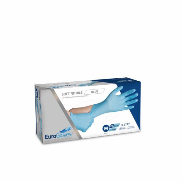 Eurogloves - Handschoenen - Nitrile - Soft - Blauw (100 st.)