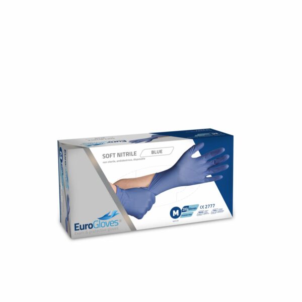 Eurogloves - Handschoenen - Nitrile - Soft - Blauw (200 st.)
